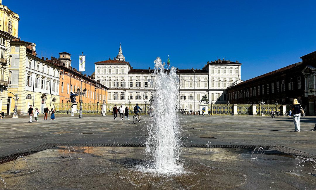 Vista del Palazzo Reale Torino