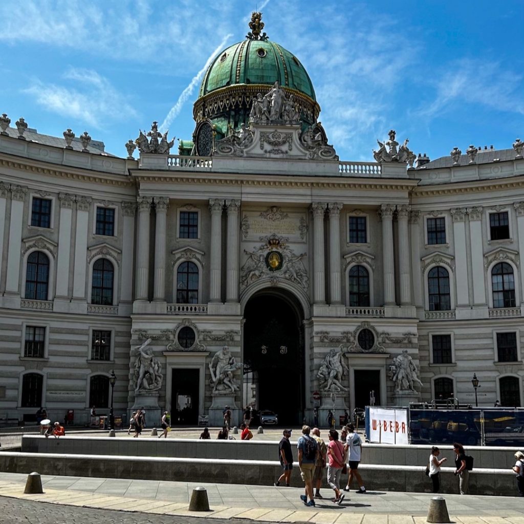 Hofburg, facciata palazzo