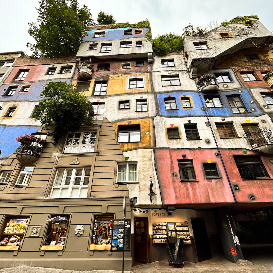 Case del quartiere Hundertwasserhaus