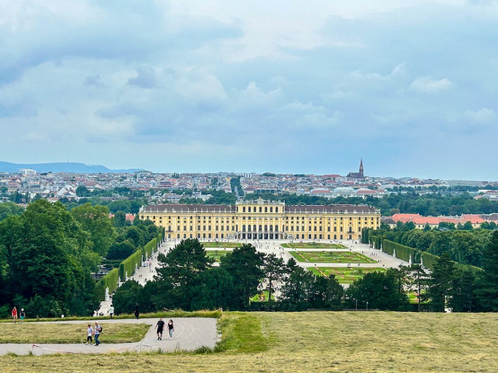 Vista su Schönbrunn