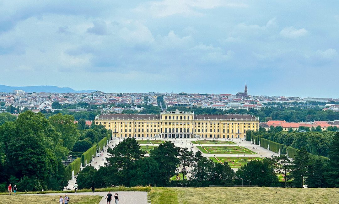 Vista su Schönbrunn