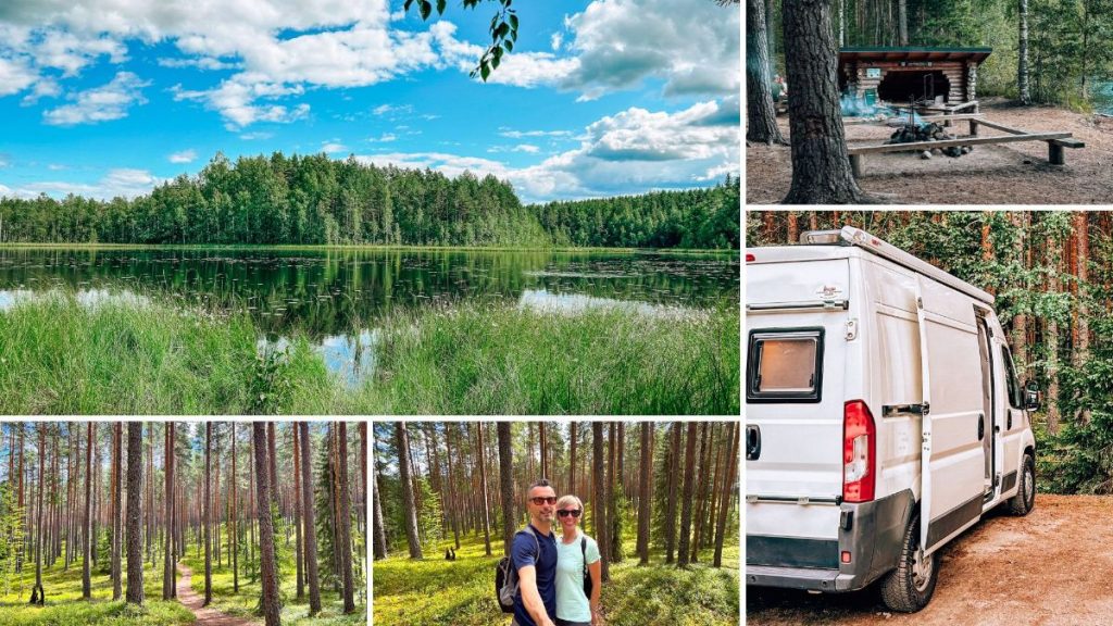 Il Parco Nazionale Leivonmäki tra laghi, foresta e posto per bivaccare