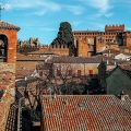 Vista su Gradara e la sua Rocca