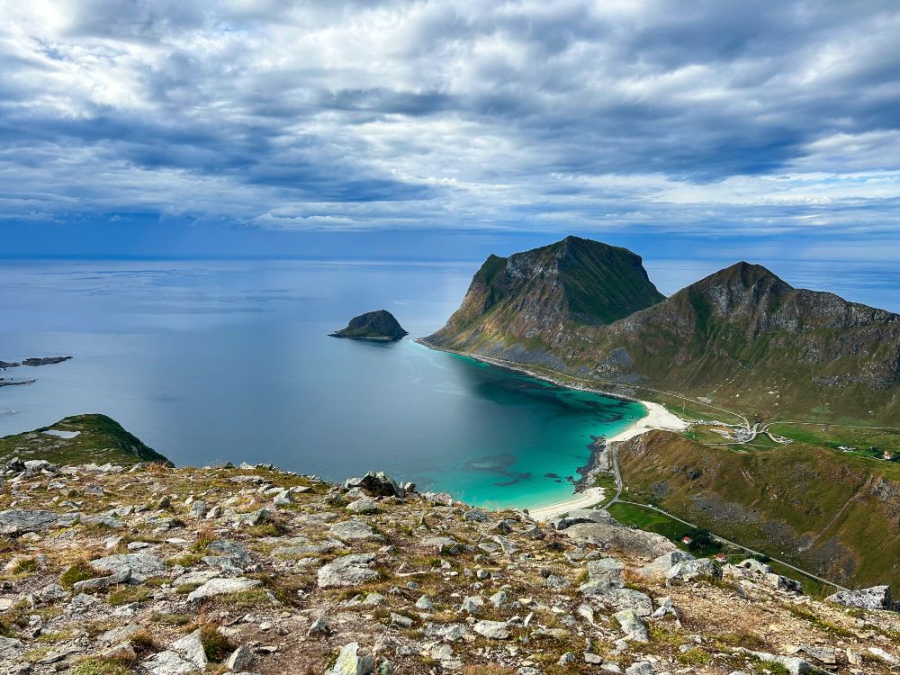 Vista dalla cima del Holandsmælen