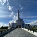 La cattedrale dell'aurora boreale di Alta, tutta in titanio