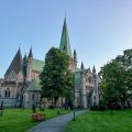 La meravigliosa cattedrale di Trondheim.