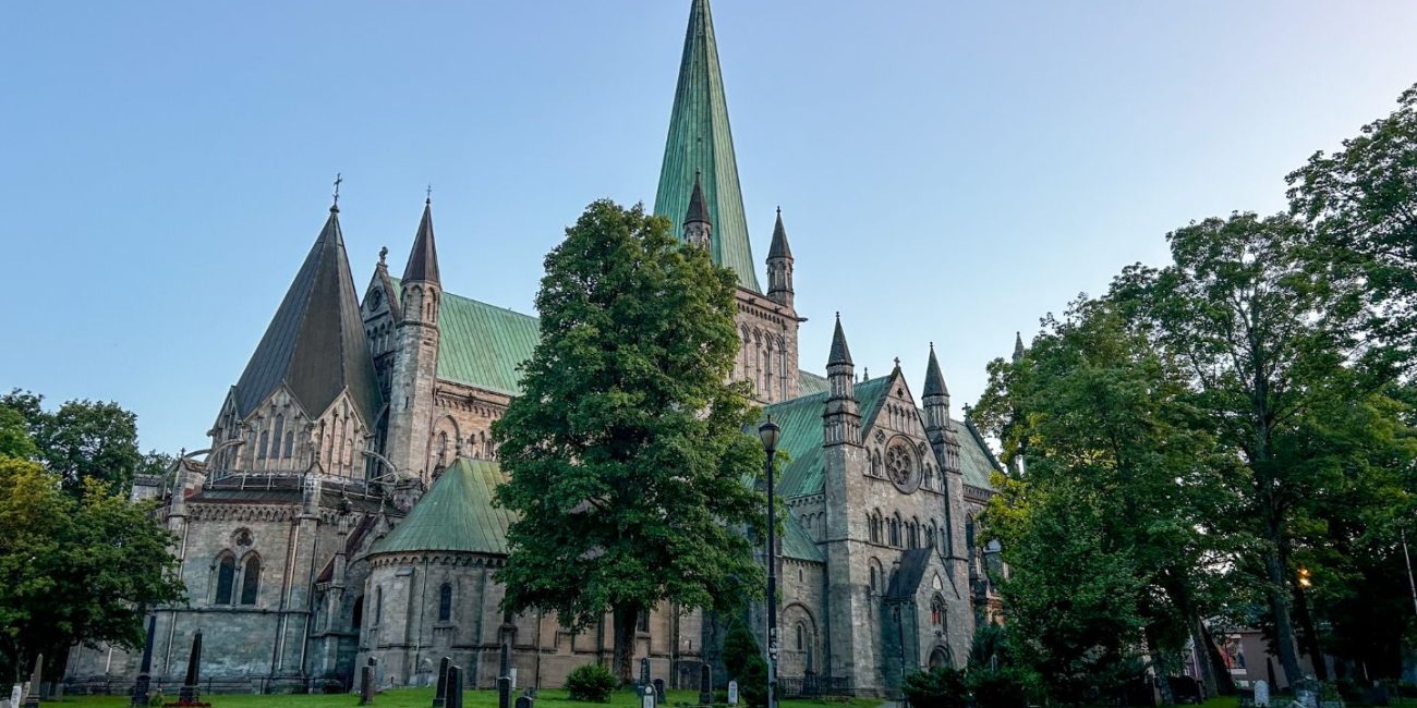 La meravigliosa cattedrale di Trondheim.