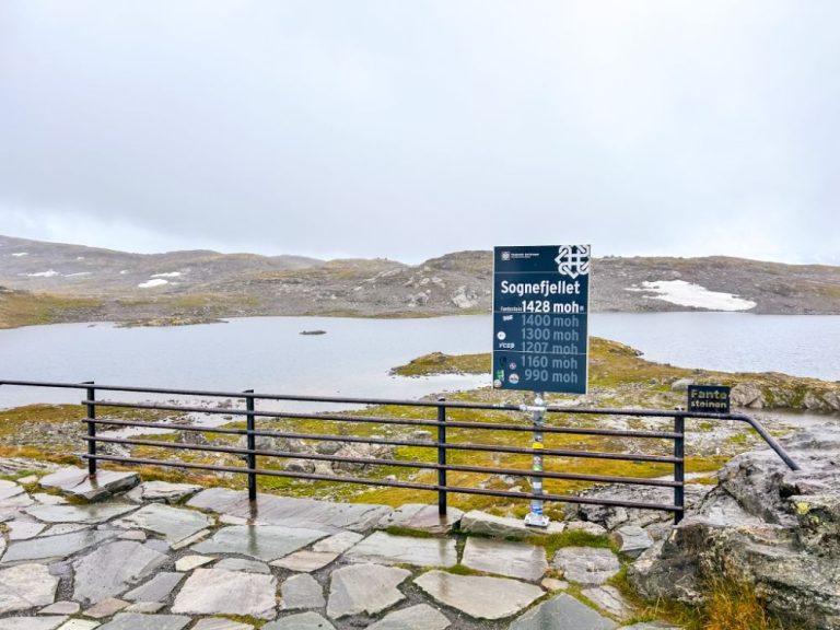 Passo Sognefjellet, il tetto della Norvegia.